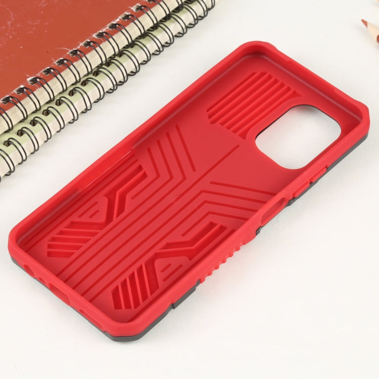 For Realme C33 4G Armor Warrior Shockproof PC + TPU Phone Case