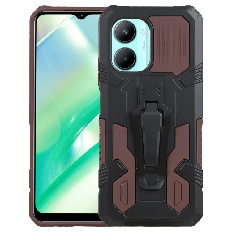 For Realme C33 4G Armor Warrior Shockproof PC + TPU Phone Case