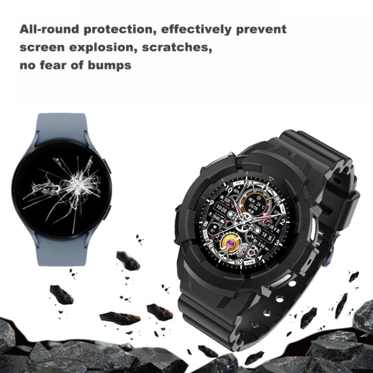 For Samsung Galaxy Watch5 40mm Solid Color Silicone Watch Band