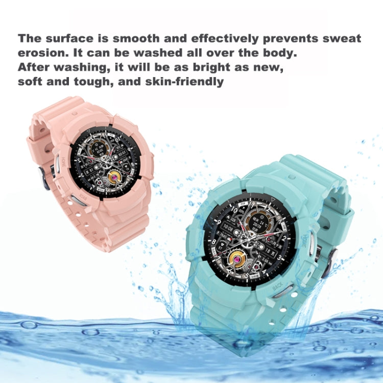 For Samsung Galaxy Watch5 40mm Solid Color Silicone Watch Band