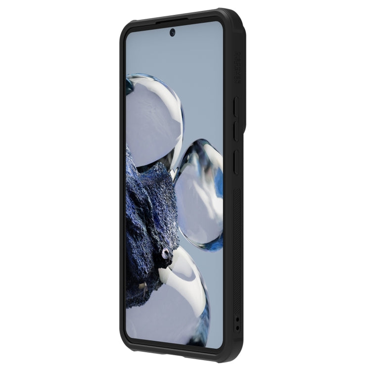 For Xiaomi 12T Pro NILLKIN 3D Textured Camshield PC + TPU Phone Case