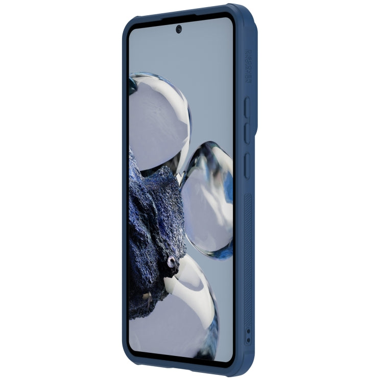 For Xiaomi 12T Pro NILLKIN 3D Textured Camshield PC + TPU Phone Case