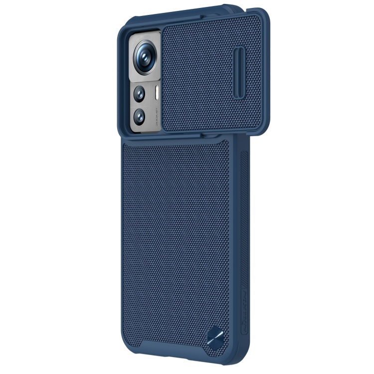 For Xiaomi 12T Pro NILLKIN 3D Textured Camshield PC + TPU Phone Case