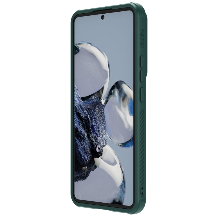 For Xiaomi 12T Pro NILLKIN 3D Textured Camshield PC + TPU Phone Case