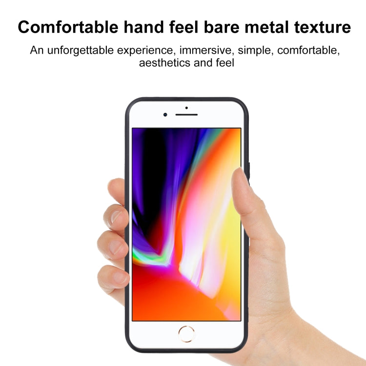 For iPhone 8 Plus / 7 Plus TPU Phone Case(Black)