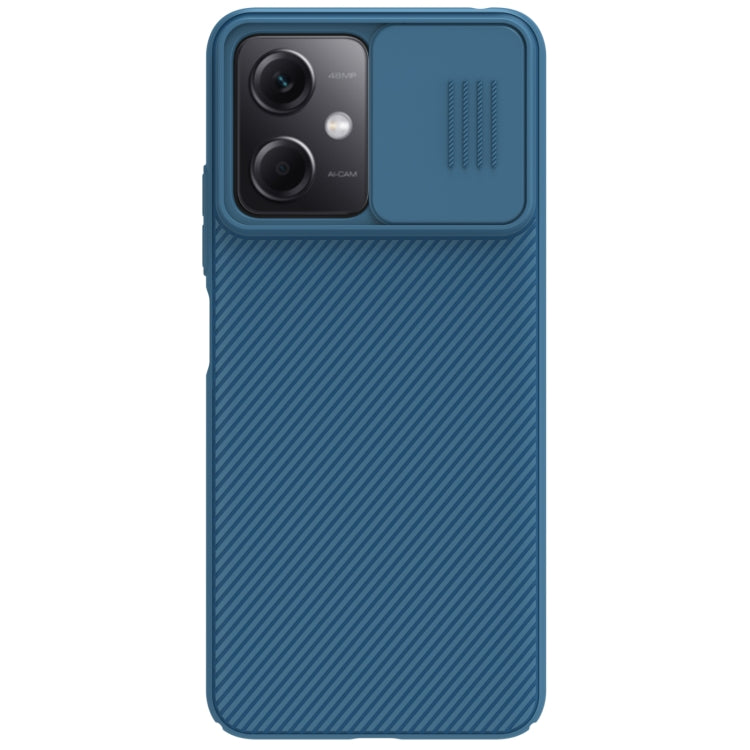 For Xiaomi Redmi Note 12 China NILLKIN Black Mirror Series PC Camshield Full Coverage Dust-proof Scratch Resistant Case