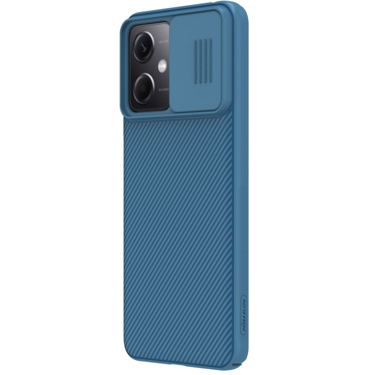 For Xiaomi Redmi Note 12 China NILLKIN Black Mirror Series PC Camshield Full Coverage Dust-proof Scratch Resistant Case