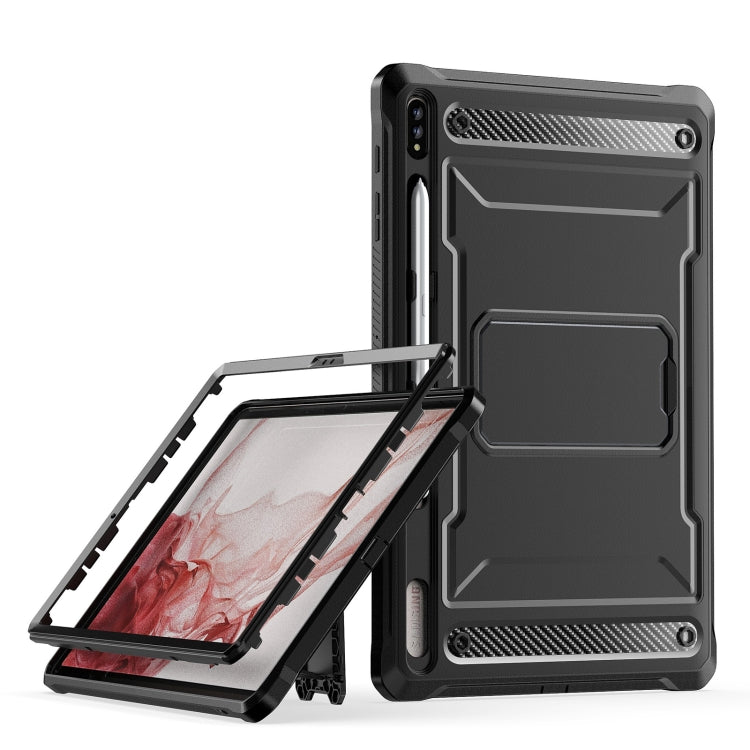 For Samsung Galaxy Tab S7+/S8+/S7 FE Explorer PC + TPU Tablet Protective Case