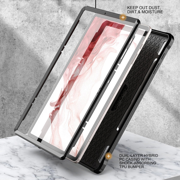 For Samsung Galaxy Tab S7+/S8+/S7 FE Explorer PC + TPU Tablet Protective Case