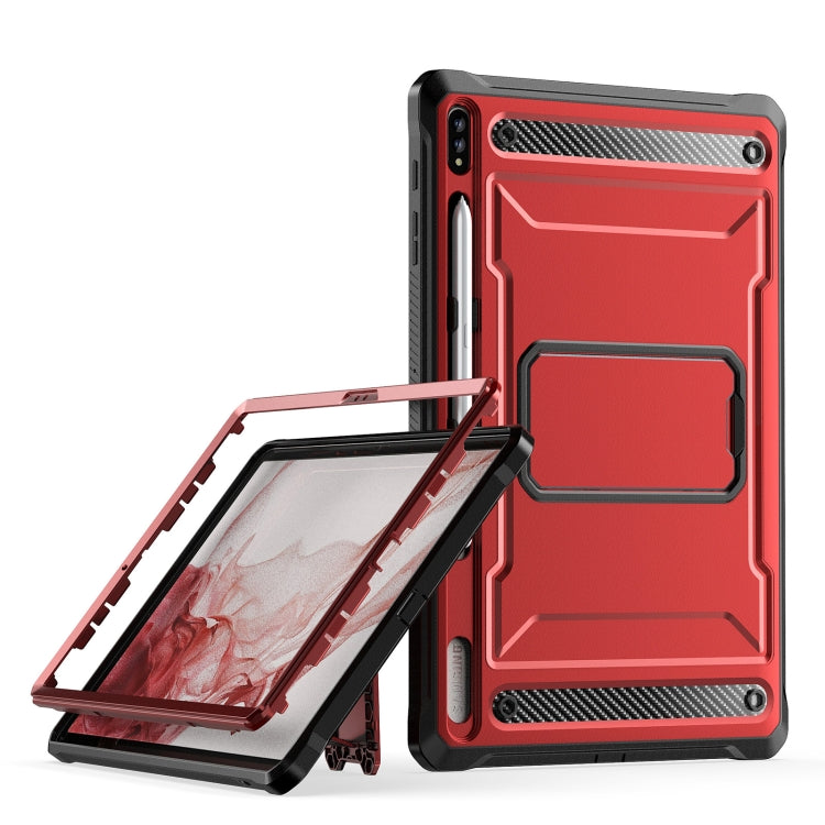 For Samsung Galaxy Tab S7+/S8+/S7 FE Explorer PC + TPU Tablet Protective Case