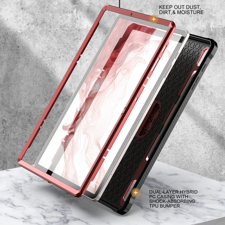 For Samsung Galaxy Tab S7+/S8+/S7 FE Explorer PC + TPU Tablet Protective Case