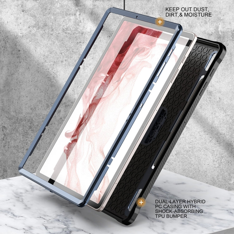 For Samsung Galaxy Tab S7+/S8+/S7 FE Explorer PC + TPU Tablet Protective Case