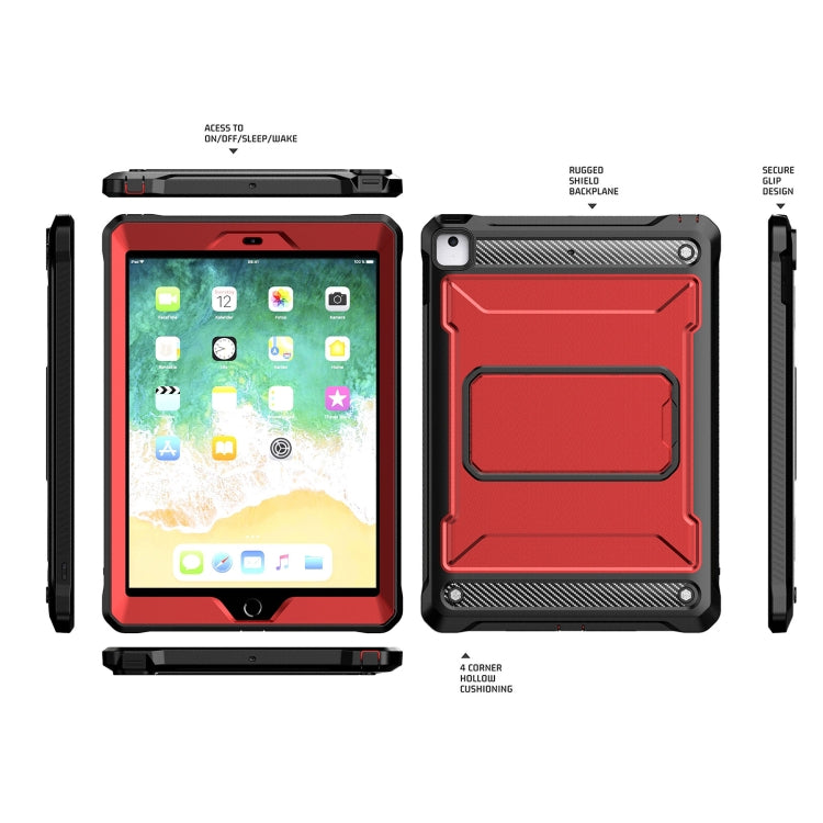 For iPad 9.7 2017/2018 Explorer PC + TPU Tablet Protective Case