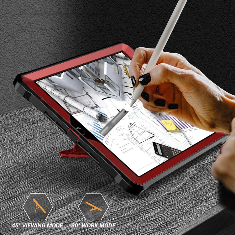 For iPad 9.7 2017/2018 Explorer PC + TPU Tablet Protective Case