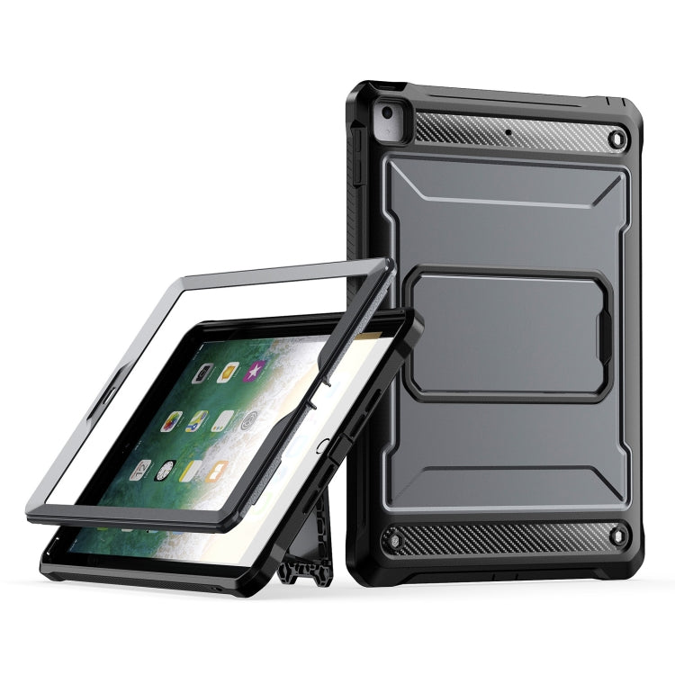 For iPad 9.7 2017/2018 Explorer PC + TPU Tablet Protective Case