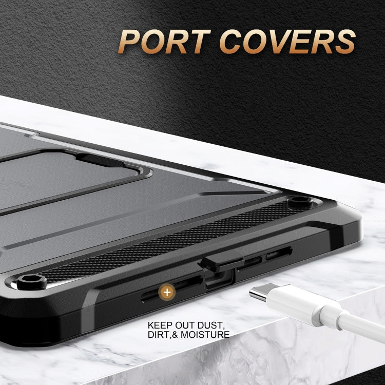 For iPad 9.7 2017/2018 Explorer PC + TPU Tablet Protective Case