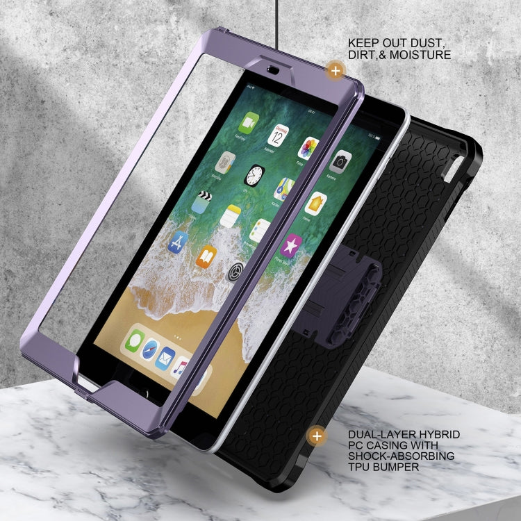 For iPad 9.7 2017/2018 Explorer PC + TPU Tablet Protective Case