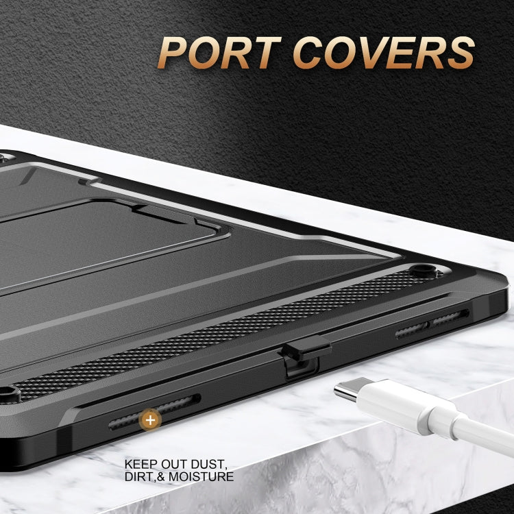 For iPad Pro 12.9 2021/2020/2018 Explorer PC + TPU Tablet Protective Case with Pen Slot
