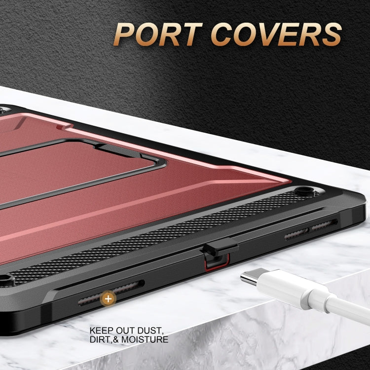 For iPad Pro 12.9 2021/2020/2018 Explorer PC + TPU Tablet Protective Case with Pen Slot