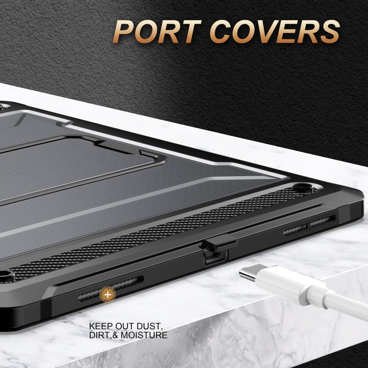 For iPad Pro 12.9 2021/2020/2018 Explorer PC + TPU Tablet Protective Case with Pen Slot