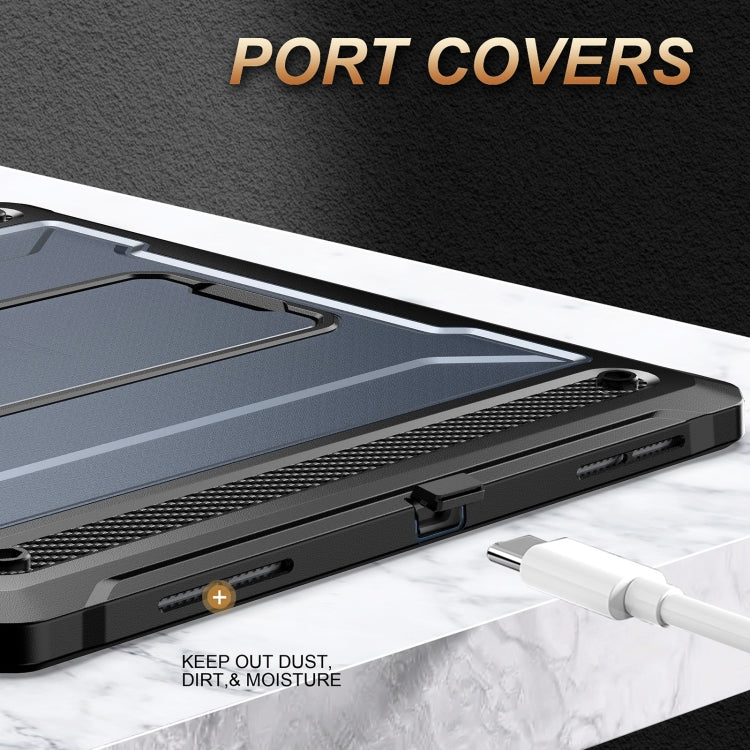 For iPad Pro 12.9 2021/2020/2018 Explorer PC + TPU Tablet Protective Case with Pen Slot