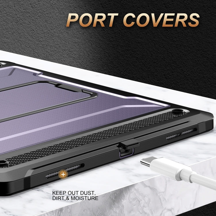 For iPad Pro 12.9 2021/2020/2018 Explorer PC + TPU Tablet Protective Case with Pen Slot