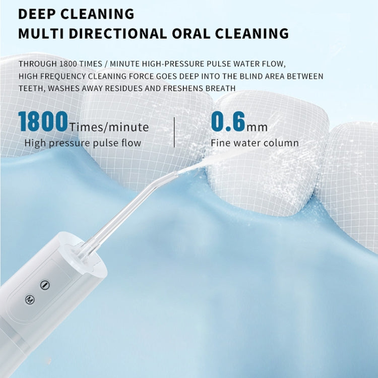 WF238 IPX7 Portable Ultrasonic Smart Scaler Oral Care Tooth Cleaner