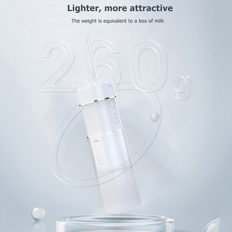 WF309 Portable Retractable and Detachable Smart Teeth Scaling Instrument Oral Care Flosser