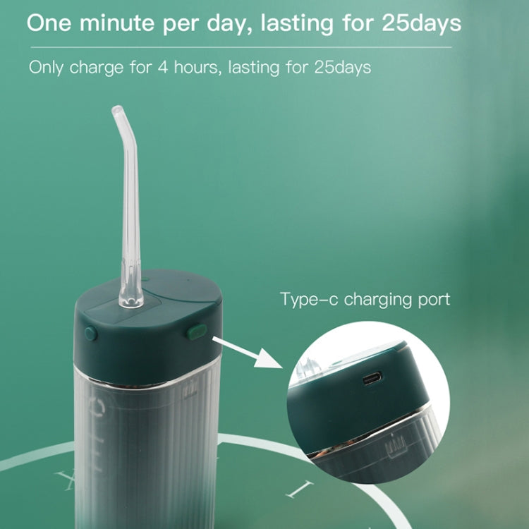 WF309 Portable Retractable and Detachable Smart Teeth Scaling Instrument Oral Care Flosser