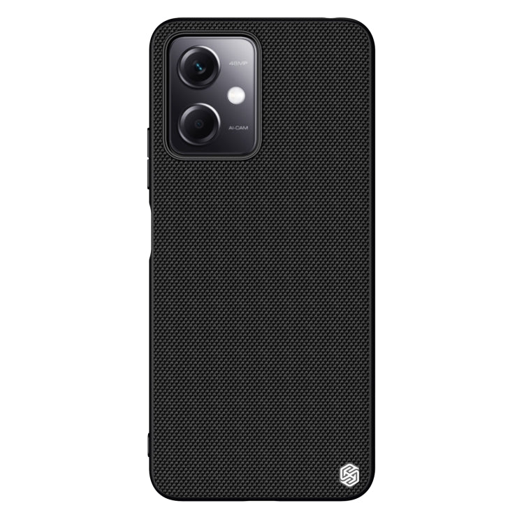 For Xiaomi Redmi Note 12 China NILLKIN Shockproof TPU + PC Textured Phone Case(Black)