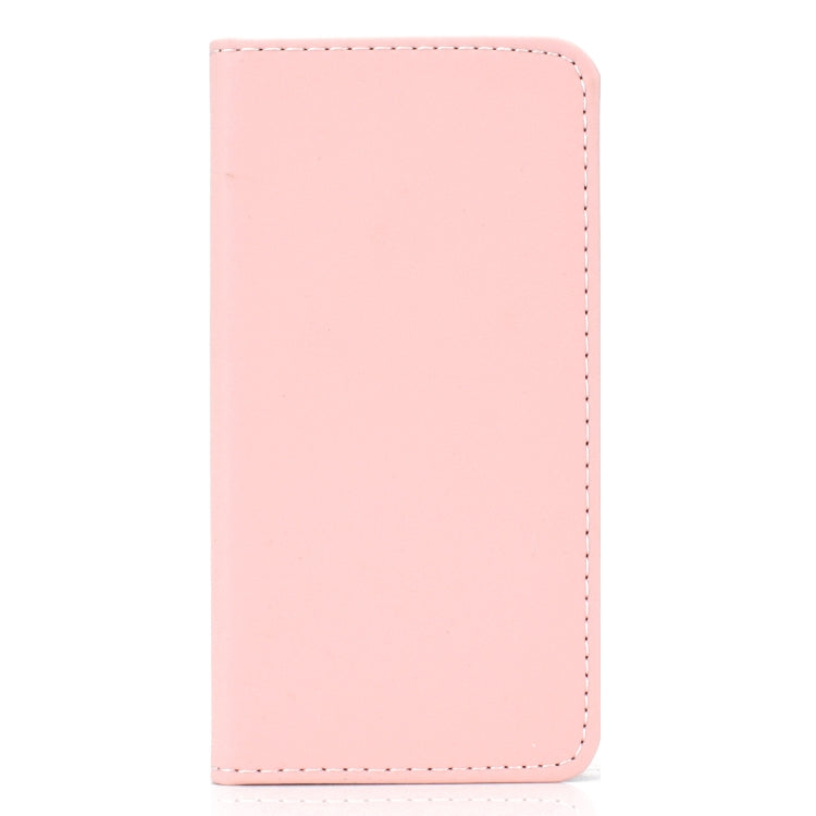 For iPhone 11 Solid Color Frosted Magnetic Horizontal Flip Leather Case with Card Slots & Holder