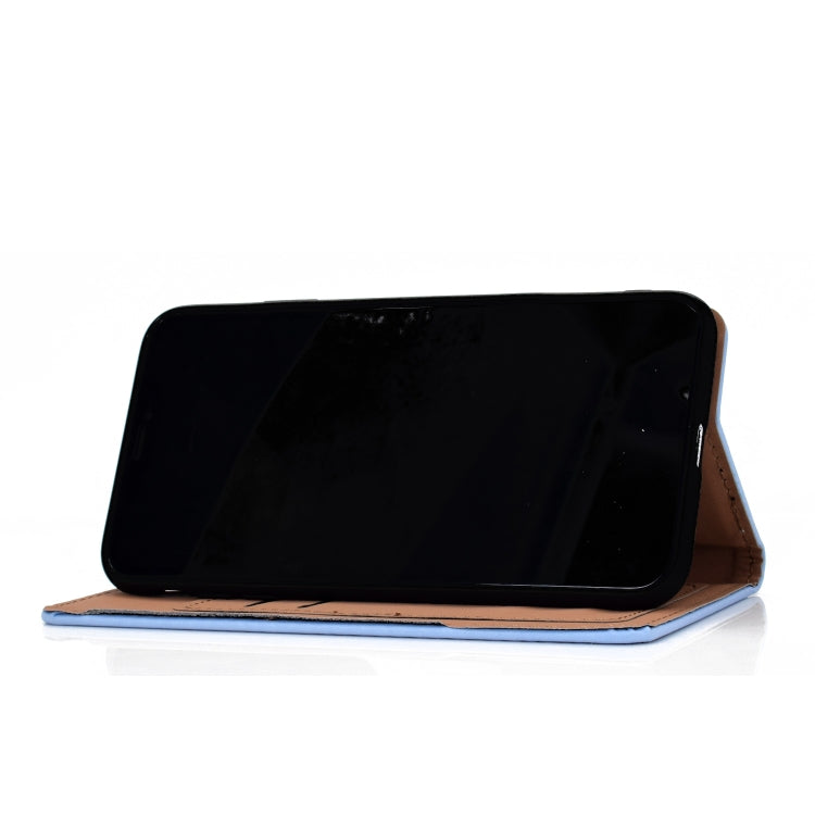 For iPhone XS Max Solid Color Frosted Magnetic Horizontal Flip Leather Case with Card Slots & Holder