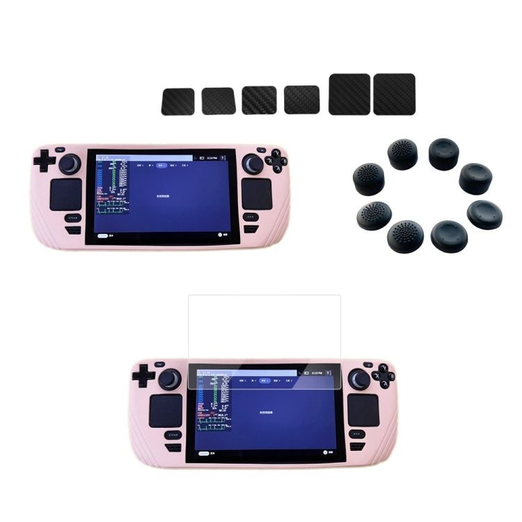 For Steam Deck Shockproof Silicone Game Console Protective Case