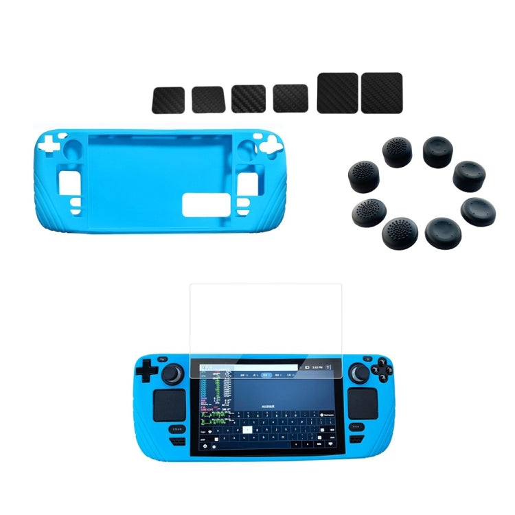For Steam Deck Shockproof Silicone Game Console Protective Case