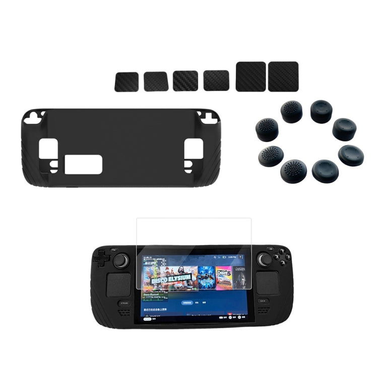 For Steam Deck Shockproof Silicone Game Console Protective Case