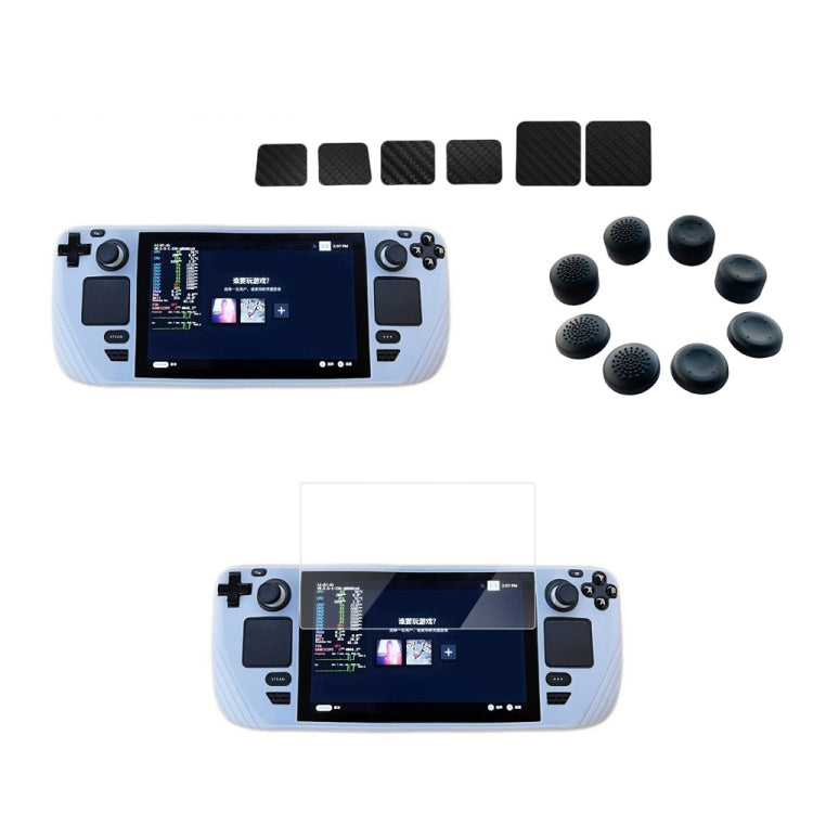 For Steam Deck Shockproof Silicone Game Console Protective Case