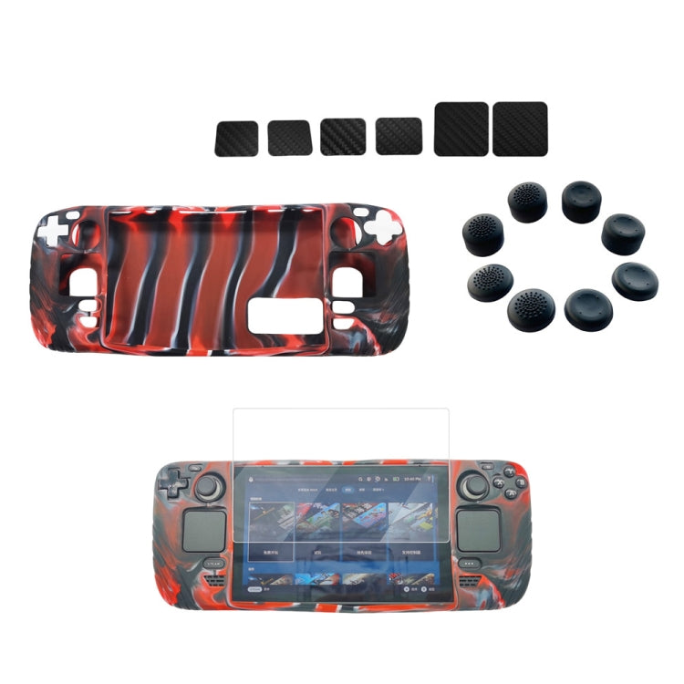 For Steam Deck Shockproof Silicone Game Console Protective Case