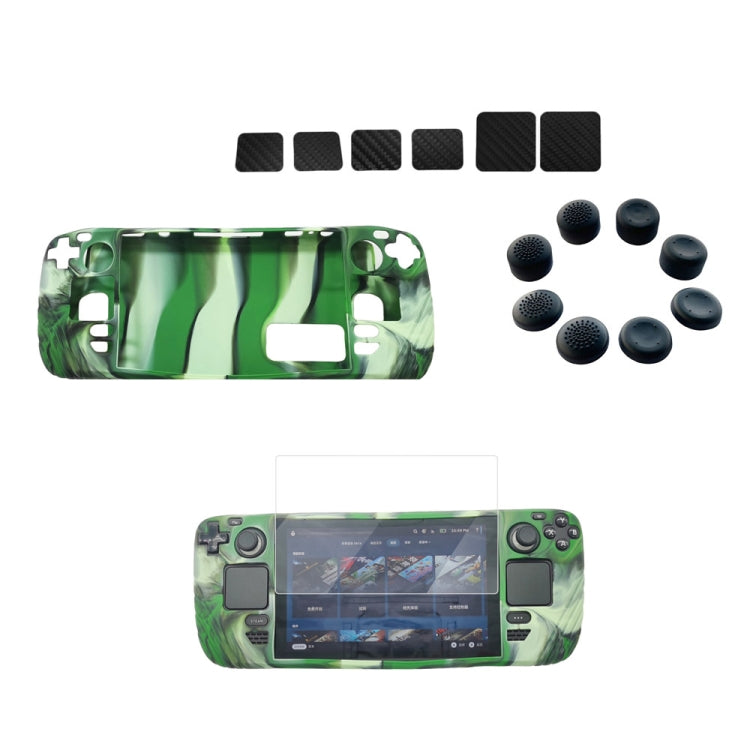 For Steam Deck Shockproof Silicone Game Console Protective Case