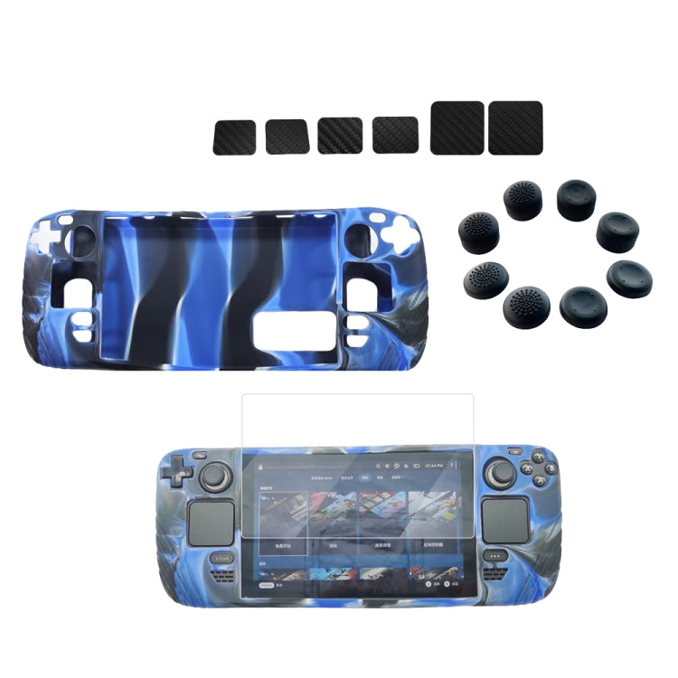For Steam Deck Shockproof Silicone Game Console Protective Case