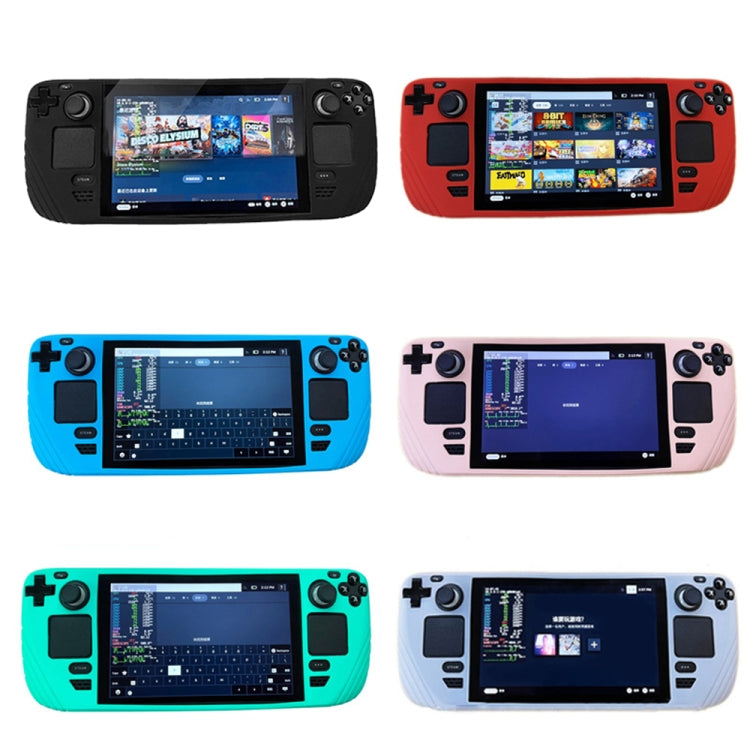 For Steam Deck Shockproof Silicone Game Console Protective Case