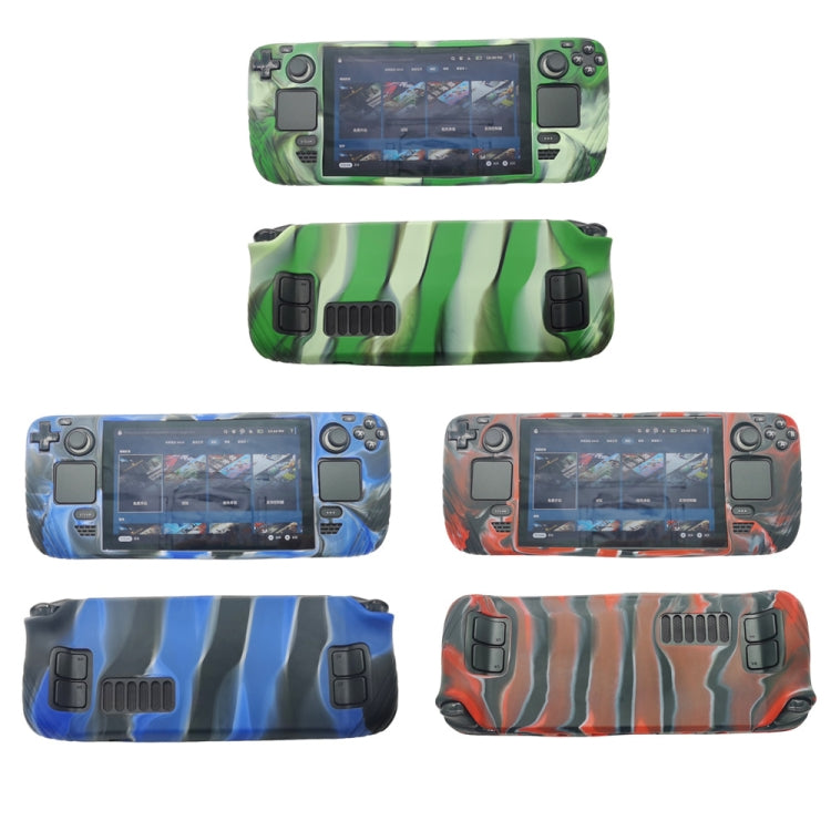 For Steam Deck Shockproof Silicone Game Console Protective Case