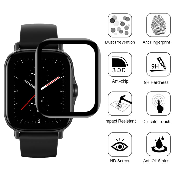 For Amazfit GTS 2E 3D Surface Composite Soft Watch Film