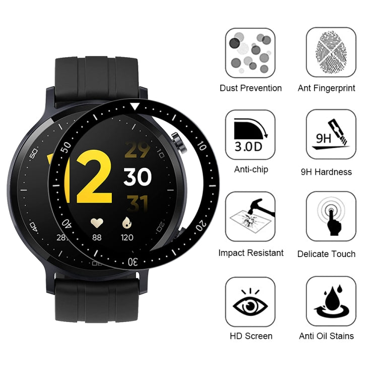 For Realme Watch S 3D Surface Composite Soft Watch Film