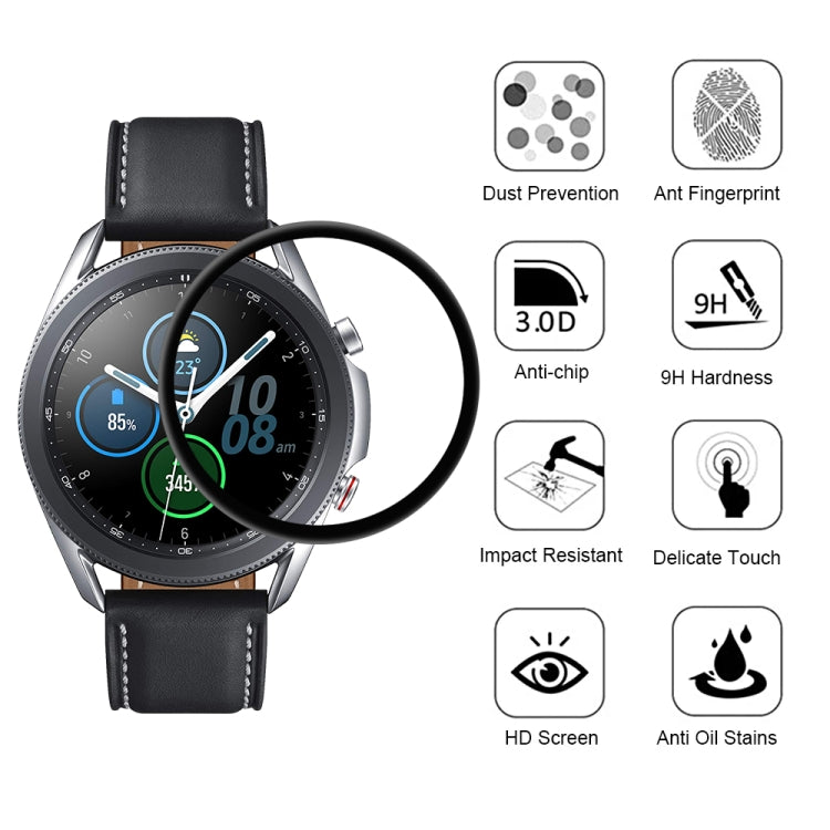 For Samsung Galaxy Watch 3 45mm 3D Surface Composite Soft Watch Film