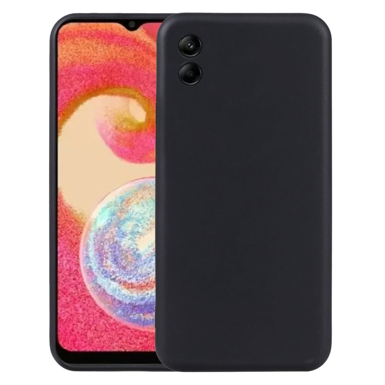 For Samsung Galaxy M04 TPU Phone Case(Black)