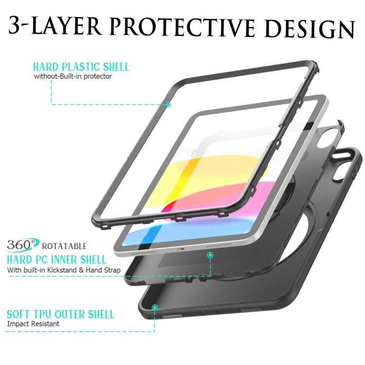 For iPad 10th Gen 10.9 2022 Shockproof TPU + PC Tablet Case