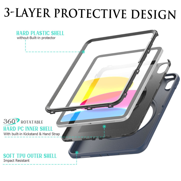 For iPad 10th Gen 10.9 2022 Shockproof TPU + PC Tablet Case