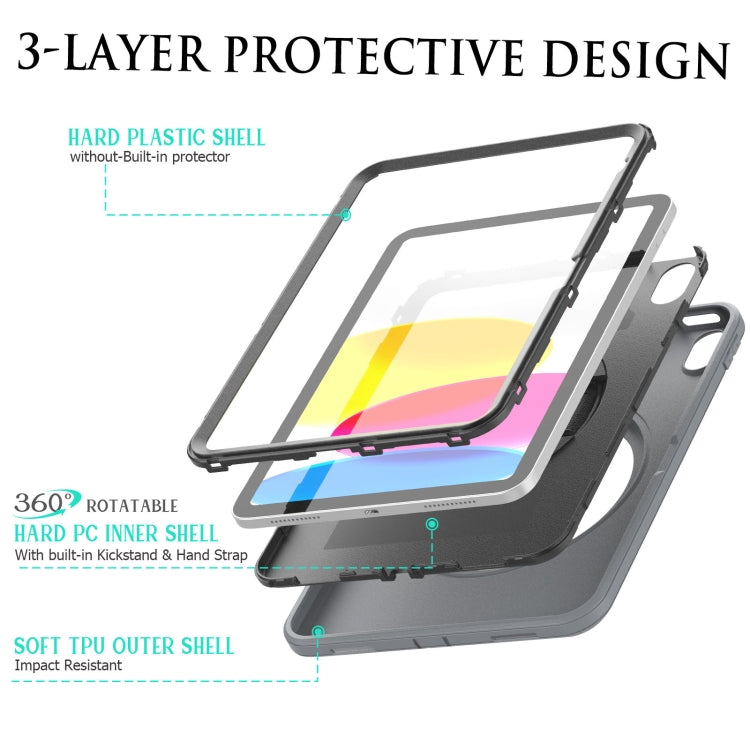 For iPad 10th Gen 10.9 2022 Shockproof TPU + PC Tablet Case