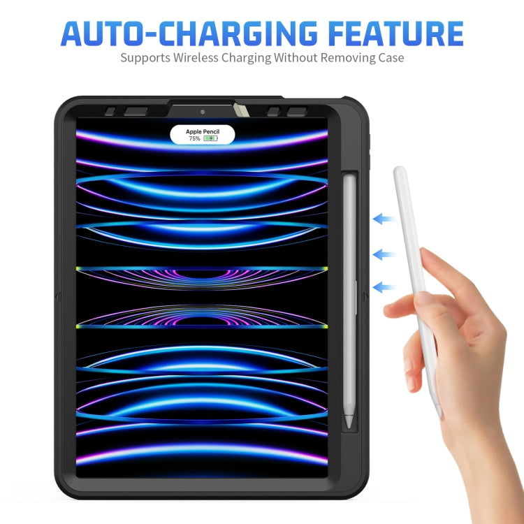 For iPad Pro 11 2022/2021/2020/2018 / Air 2022/2020 Shockproof TPU + PC Tablet Case