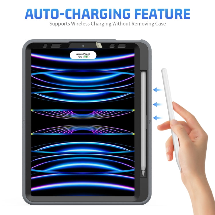 For iPad Pro 11 2022/2021/2020/2018 / Air 2022/2020 Shockproof TPU + PC Tablet Case